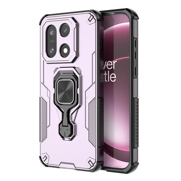 Mobilskal till OnePlus 15 5G Rotatable Ring Kickstand - Lila Lila