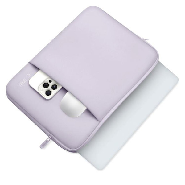 Tech-Protect Datorfodral 13" Neopren - Mauve Lila