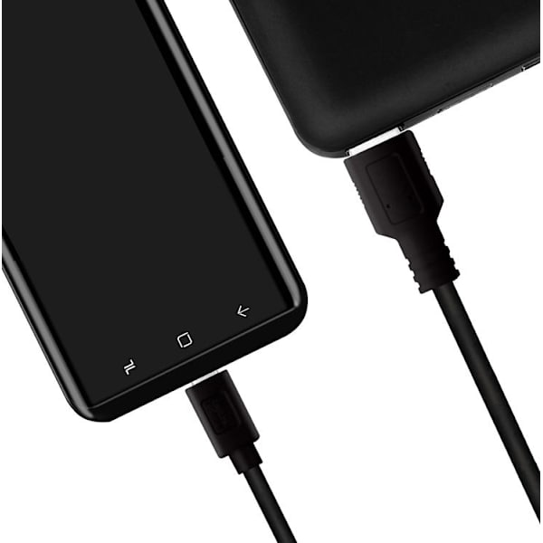 Logilink USB-C till USB-A kabel 0.15m 15W - Svart Svart