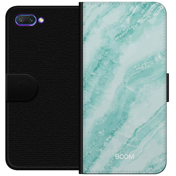 Plånboksfodral till Honor 10 med Mint Marble