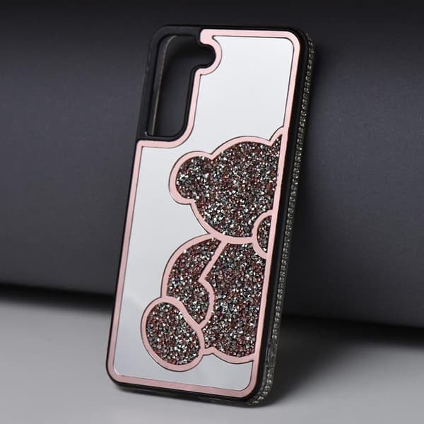 Telefontaske til Galaxy A25 5G Bamse - Lyserød Rosa