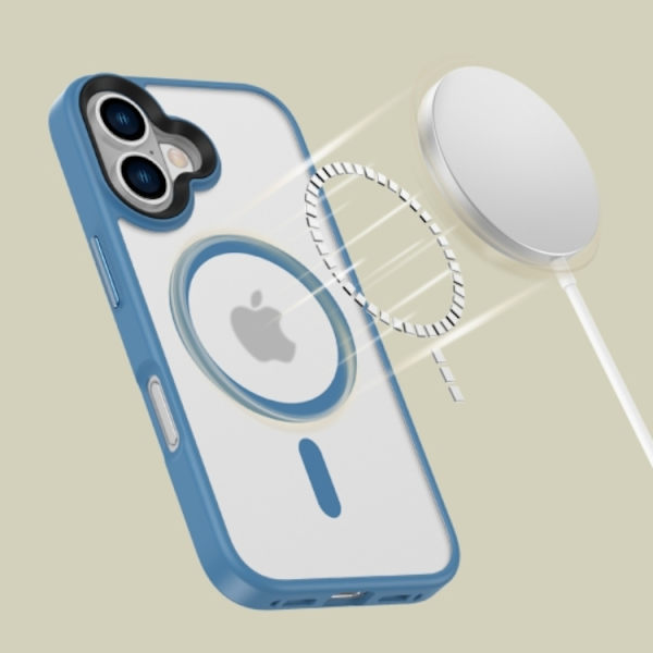 Tech-Protect Mobilskal till iPhone 16 Magsafe Magmat - Matte Ultramarin