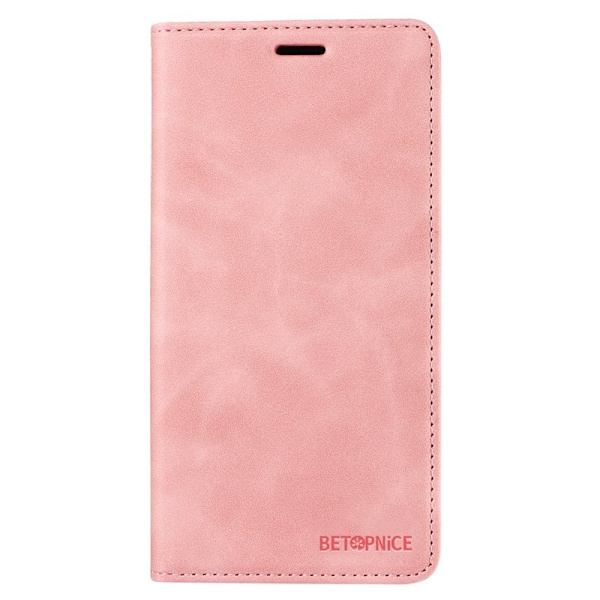 BETOPNICE 003 Google Pixel 9a Plånboksfodral Konstläder - Rosa