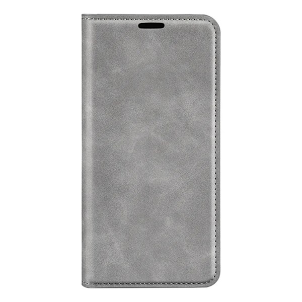 iPhone 17 Pro Max Plånboksfodral Skin Touch - Grå Grå