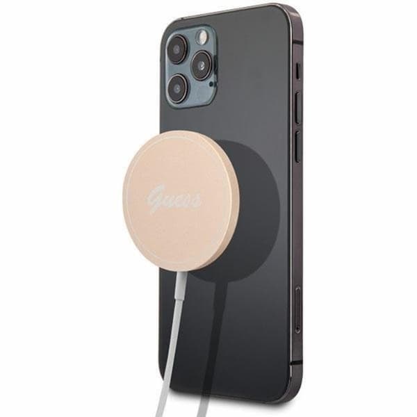 Guess MagSafe Trådløs Oplader 15W - Guld