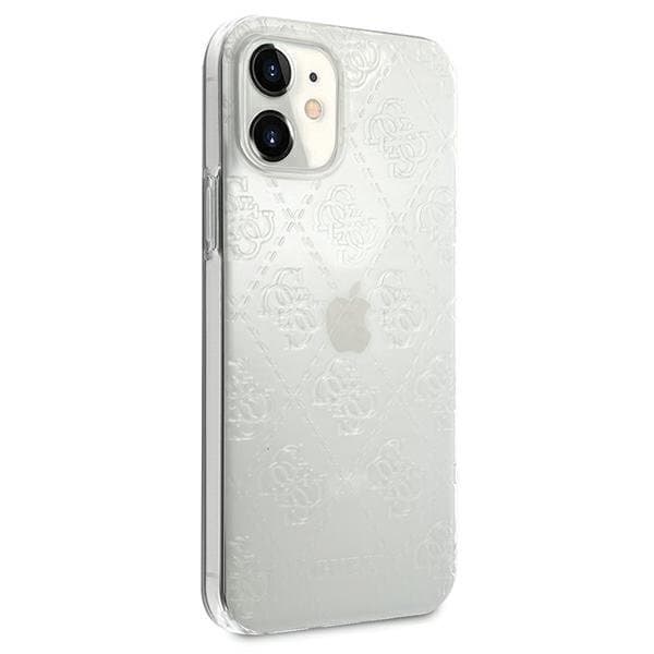 Guess Skal iPhone 12 mini 3D Pattern Collection - Transparent Transparent