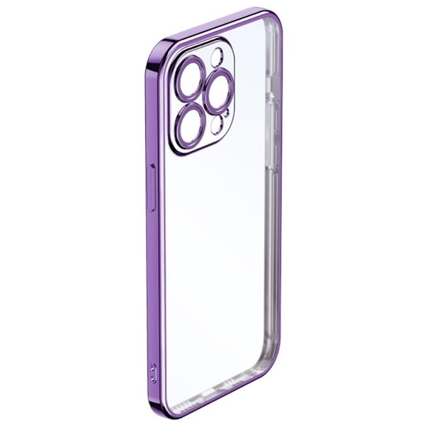 ROCK iPhone 14 Pro Skal Electroplating Matte - Lila Lila