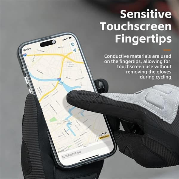 ROCKBROS Touchvantar Handskar Helfinger MT016 - Svart Svart