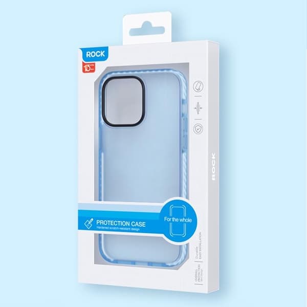 ROCK iPhone 14 Pro Skal Double Layer - Lila Lila