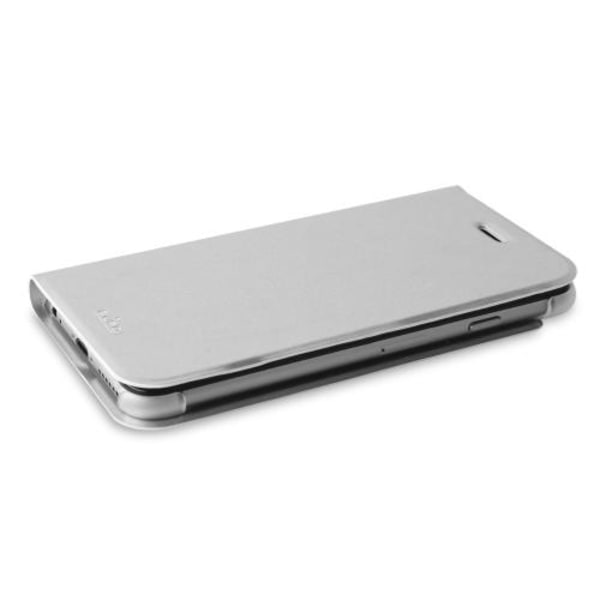 Puro Apple iPhone 6 (S) Plus Eco-nahkakuori - hopea Silver