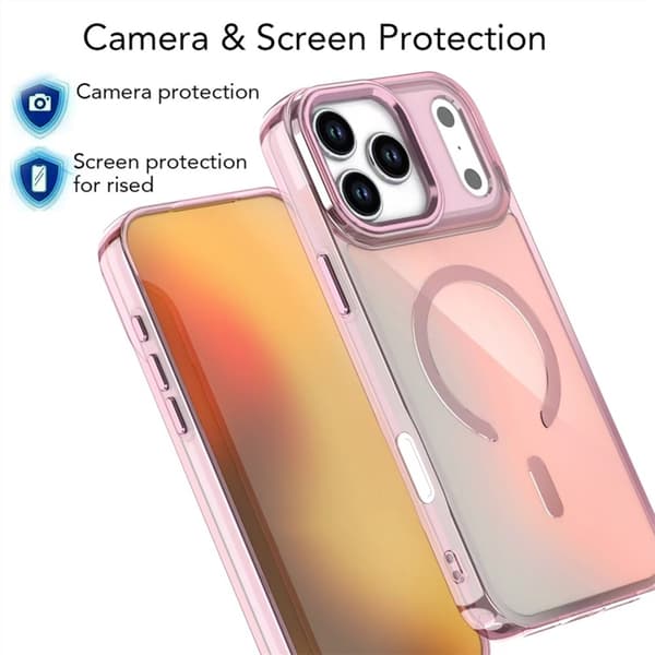 Mobilskal till iPhone 17 Pro Max MagSafe Color Changing TPU - Blå Blå