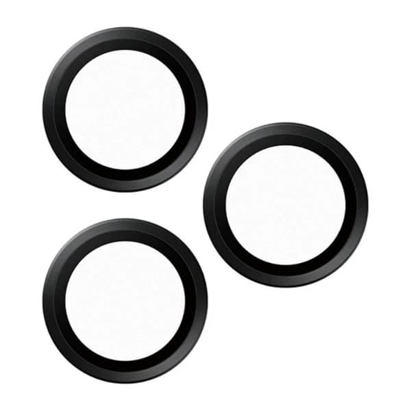 PanzerGlass iPhone 16 Pro/16 Pro Max Kameralinsskydd Härdat Glas Svart