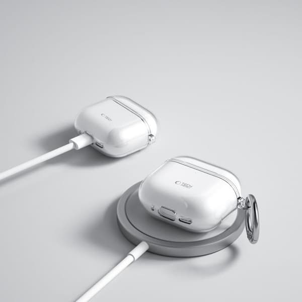 Tech-Protect Airpods 4 Cover Flexair - Klar Transparent