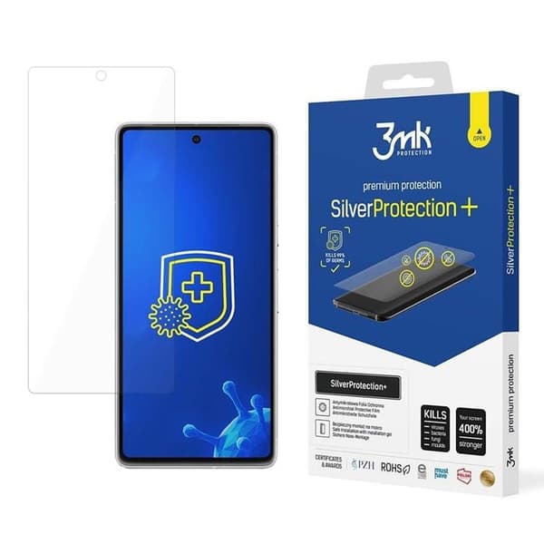 3MK Google Pixel 7 5G Härdat Glas Skärmskydd Silver Protection P Silver