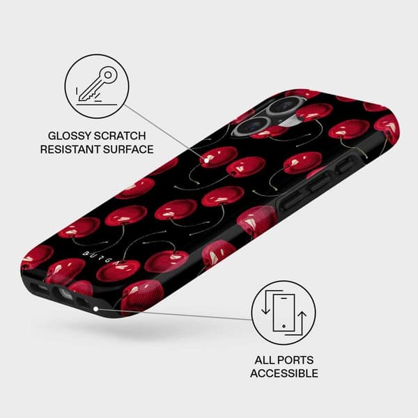 Burga Cherrybomb - Apple iPhone 17 Tough MagSafe Skyddsskal