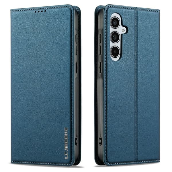 LC.IMEEKE L1 Series Plånboksfodral Konstläder - Skyddande - Blå