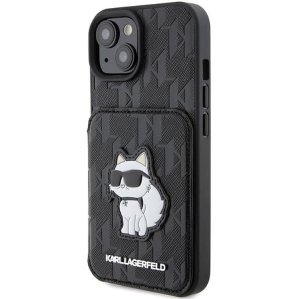 Karl Lagerfeld iPhone 15 Mobilskal Kortholder Choupette