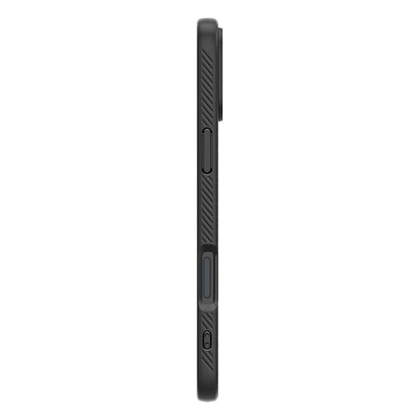 Spigen Telefontaske til iPhone 16 Liquid Air - Mat Sort Svart