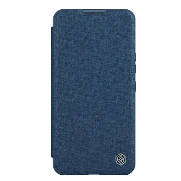 Nillkin iPhone 14 Pro Max Plånboksfodral Qin Cloth Pro - Blå