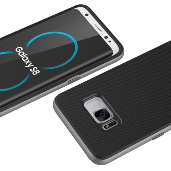 ROCK Royce -kuori Samsung Galaxy S8 Plus - Harmaa Grey