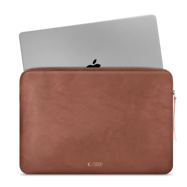 Tech-Protect 15-16" Laptop Taske Fleece - Sort Svart