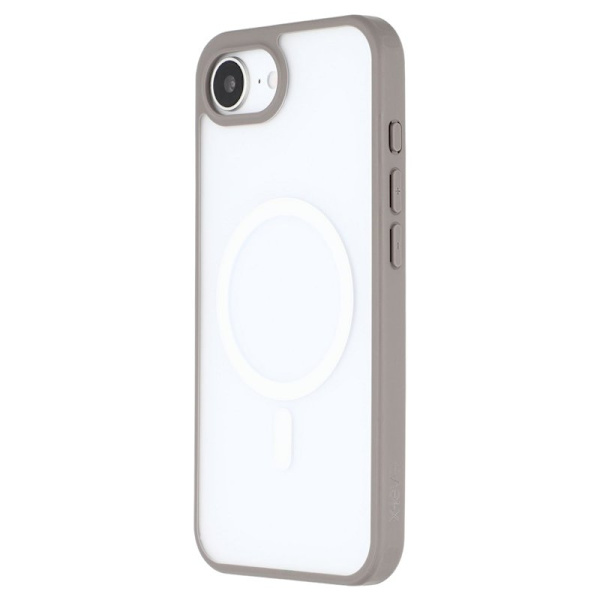 X-LEVEL Mobilskal till iPhone 16e Magnetiskt PC + TPU Matt Grå