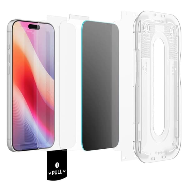 Spigen Härdat Glas Skärmskydd För iPhone 18 Pro Max/17 Pro Max Privacy