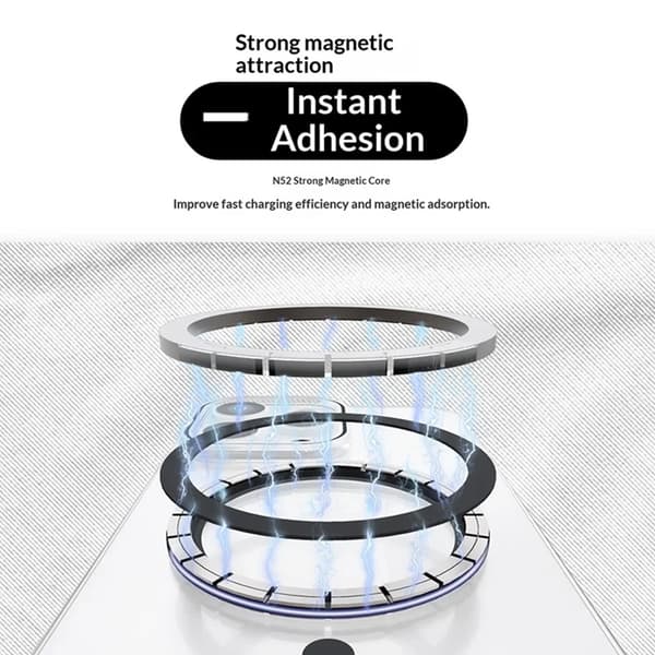 Mobilskal till iPhone 15 Pro MagSafe Compatible Protective Svart