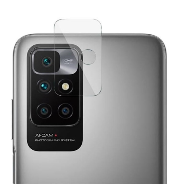 [2-PACK] Xiaomi Redmi 10 4G (2021/2022) Kameralinsskydd i Härdat glas - Clear