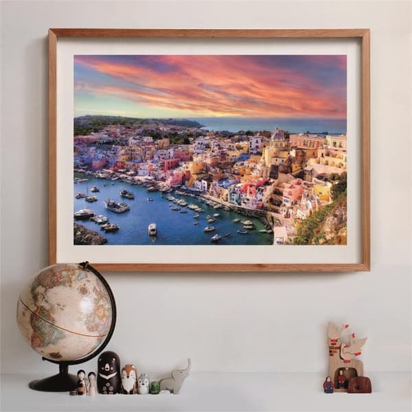 CLEMENTONI Puslespil 1500 Stk CB Højkvalitets Kollektion Procida Island