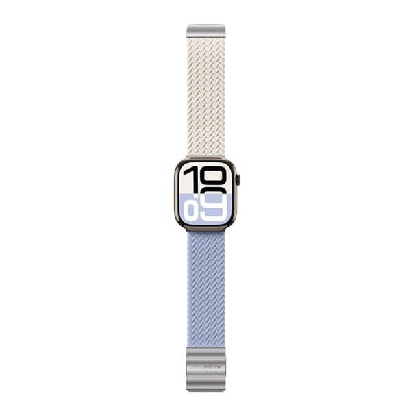 [2-Pack]AmazingThing Apple Watch 42mm Armband Blend - Blå Blå