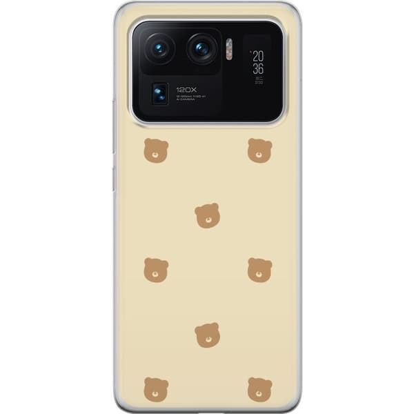 Taske til Xiaomi Mi 11 Ultra med bjørnemønster