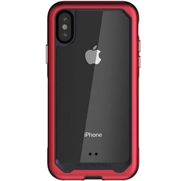 Ghostek Atmoic Slim Cover til Apple iPhone XS Max - Rød Red