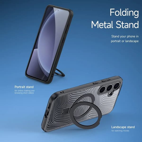 Dux Ducis Telefontaske til Galaxy S25 Magsafe Aimo - Sort Black