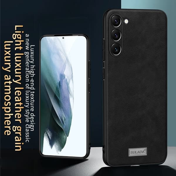 SULADA Mobilskal till Galaxy S25+ PU Läder TPU PC Grön