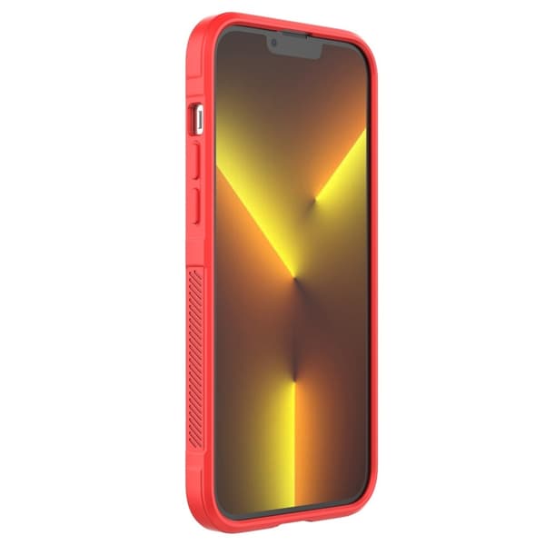 iPhone 13 Pro Skal Shockproof Rugged TPU - Röd Röd