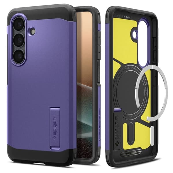 Spigen Mobilskal För Galaxy S26 Plus MagSafe Tough Armor - Ash Violet Lila
