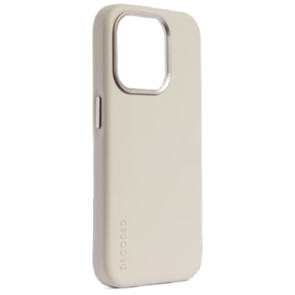 Decoded iPhone 15 Pro Mobilskal Magsafe Läder - Clay Beige