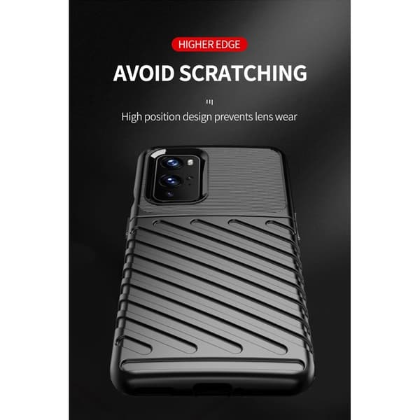 Thunder Twill Mobilskal till Oneplus 9 - Svart Blue