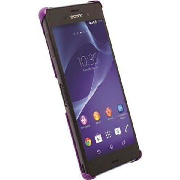 Krusell Texturecover Cover til Sony Xperia Z3 - Lilla