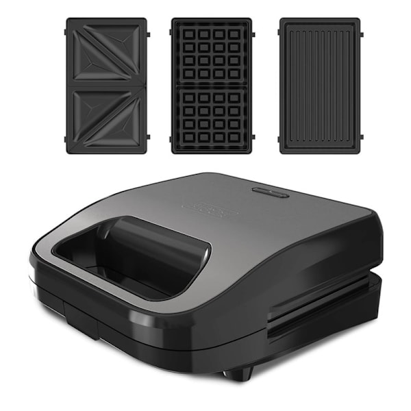 BLACK+DECK Sandwichgrill Sandwichvaffel