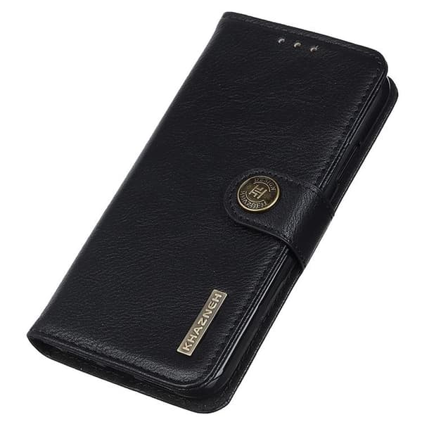 KHAZNEH iPhone 14 Plus Plånboksfodral Retro - Svart Svart
