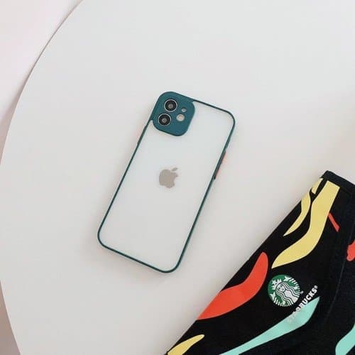 Milky Silicone Flexible Translucent Skal Galaxy S21 Plus 5G - Mörk Grön Green