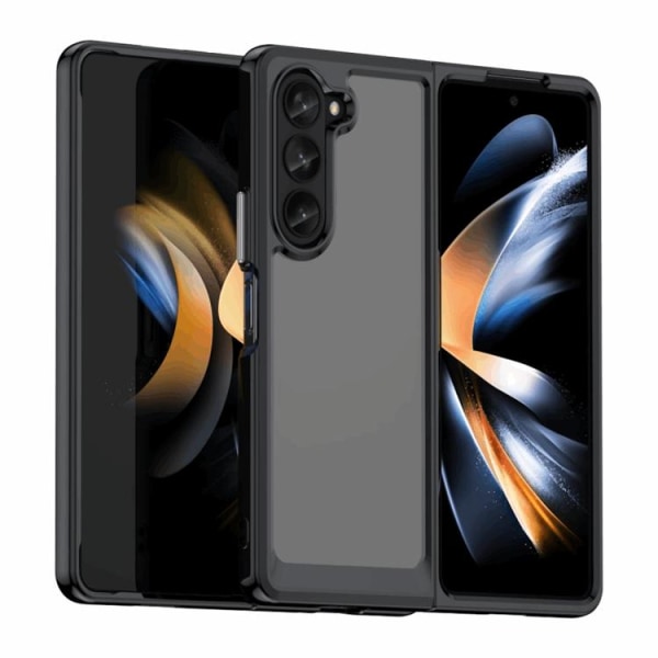 Galaxy Z Fold 5 Mobilskal Akryl TPU - Sort