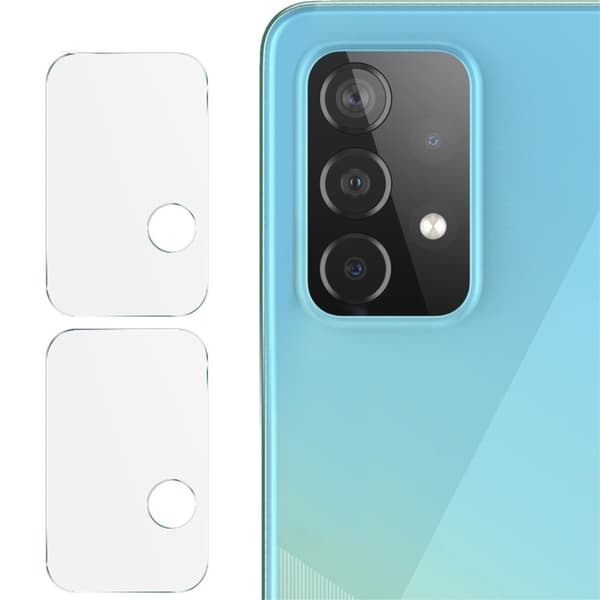 [2-PACK] Kameralinsskydd i Härdat Glas Galaxy A52 5G Transparent
