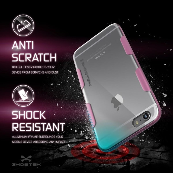 Ghostek Cloak Skal till iPhone 6(S) Plus - Rosa Rosa