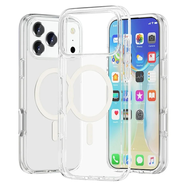 Mobilskal till iPhone 17 Pro MagSafe - Transparent Transparent