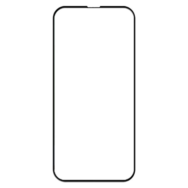 [2-PAKKAUS] iPhone 15 Plus Karkaistu lasi Näytönsuoja - Musta Black