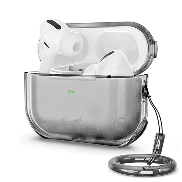 Tech-Protect Apple Airpods Pro 3 Etui Bounce - Ash Svart