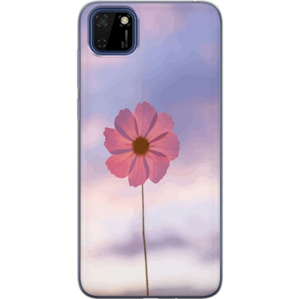 Mobilskal till Huawei Y5p med Rosa blomma